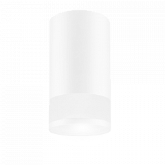 Светильник накладной под лампу gu10/mr-16, ART GLASS черный/белый, 55*100